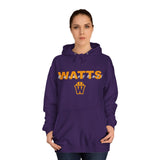 Unisex College Hoodie (Black&Yellow)