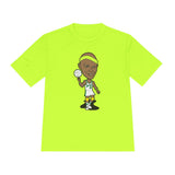 Slick Watts Cartoon Tshirt (White, Silver, Gold, Kelly Green and Neon Yellow)