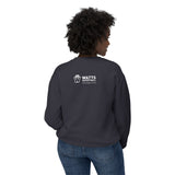 Watts Basketball Team Spirit Apparel Crewneck Sweatshirt (Black&White)