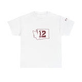 Isaiah's Gear Collection Unisex Heavy Cotton Tee (Gravel and White)