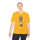 Slick Watts Cartoon T Shirt (Gold)