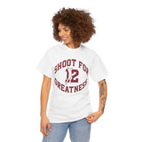 Isaiah's Gear Collection Shoot for Greatness Gray T-shirt 2