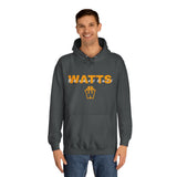 Unisex College Hoodie (Black&Yellow)