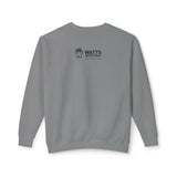 Watts Basketball Team Spirit Apparel Crewneck Sweatshirt (Gray)