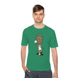 Slick Watts Cartoon Tshirt (White, Silver, Gold, Kelly Green and Neon Yellow)