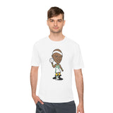 Slick Watts Cartoon Tshirt (White, Silver, Gold, Kelly Green and Neon Yellow)