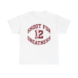 Isaiah's Gear Collection Shoot for Greatness Gray T-shirt 2