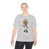Slick Watts Cartoon Tshirt (White, Silver, Gold and Kelly Green)