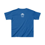 Peace, Love and Basketball Kids Shirt in Blue