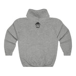 Peace, Love and Basketball Hooded Sweatshirt in Gray