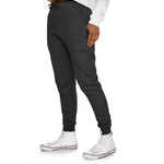 Watts Fleece Joggers in White Logo