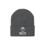 Watts Knit Beanie White