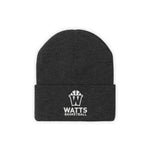 Watts Knit Beanie White