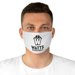 Watts Fabric Face Mask Black