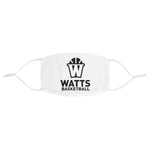 Watts Fabric Face Mask Black