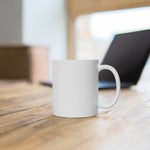 Watts White Ceramic Mug Black