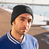 Game Changers Knit Beanie White